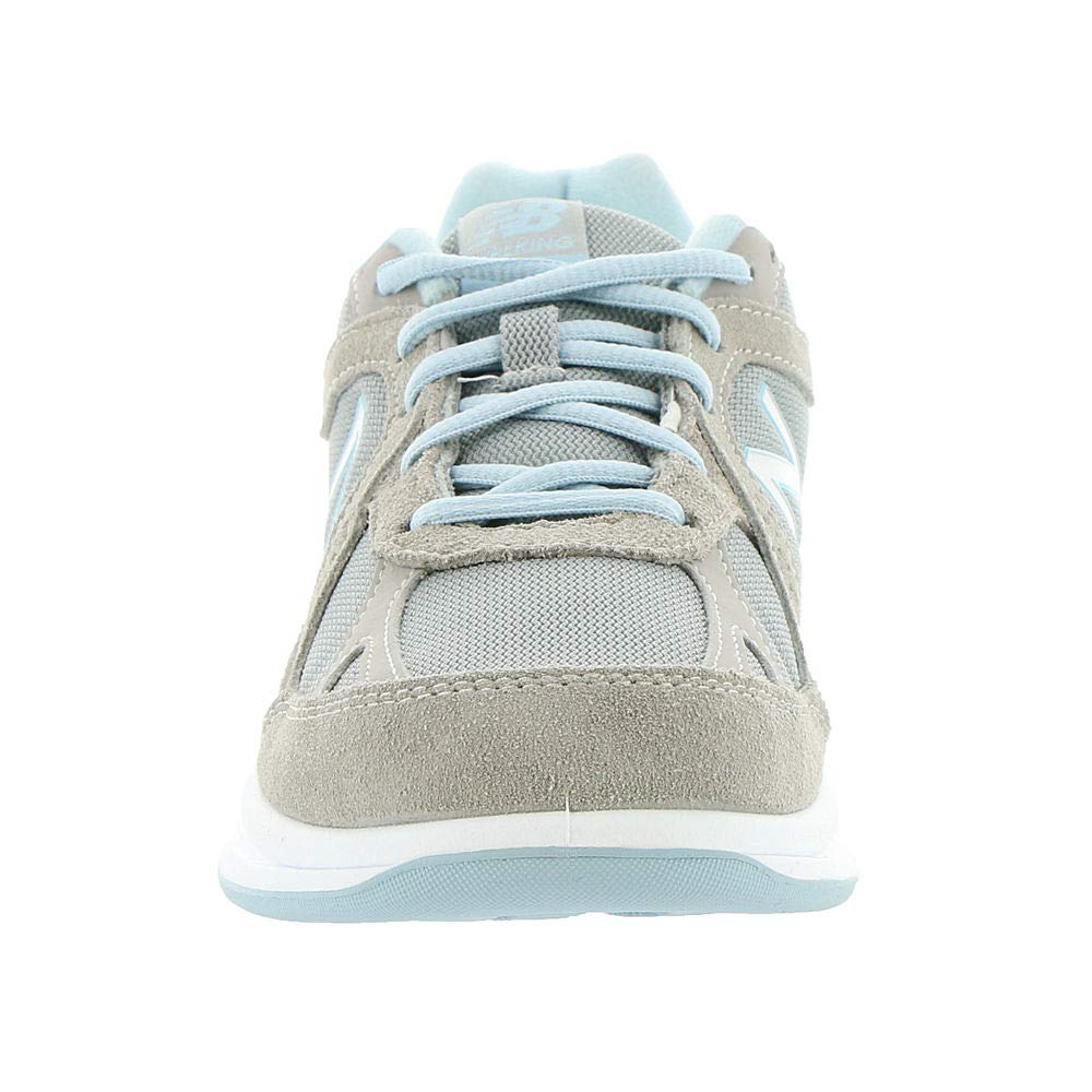 New Balance Women's 877 V1 Walking Shoe , Silver, 8.5 Narrow