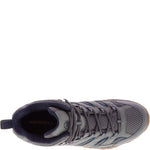Merrell womens High Rise Hiking Boots, Grey Charcoal, 8 US