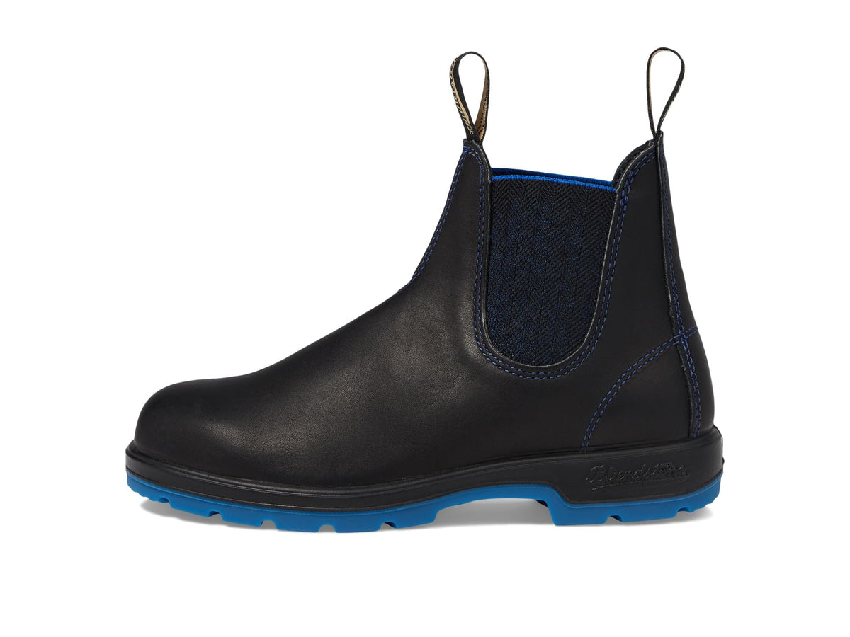 Blundstone BL2343 Classic Chelsea Boots Black/Blue/Black Outsole AU 3 (US Women's 6) Medium