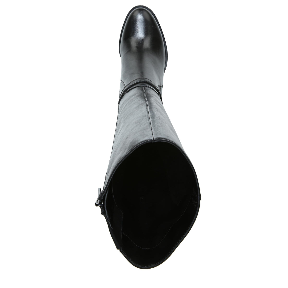 Naturalizer Women's Kalina Wide Calf 9.5 Black Leather Wide Calf