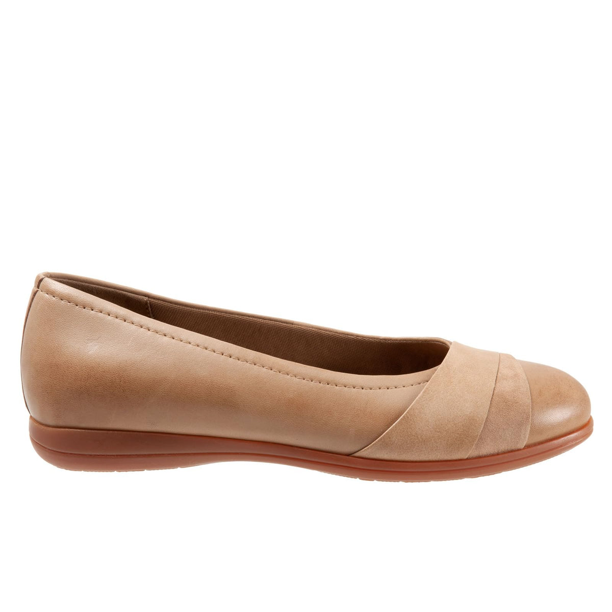 Trotters Women's Flats, Sand, 10.5 Wide