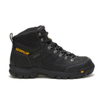CAT Men's Threshold Waterproof Soft Toe Work Boot 11.5 Wide Black