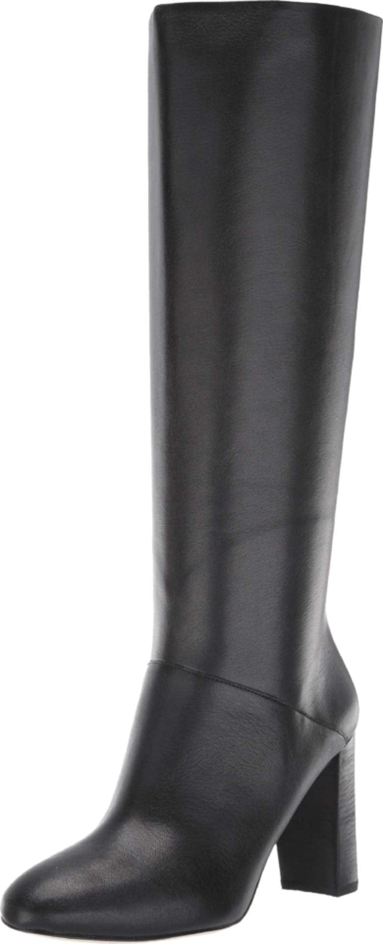 Cole Haan Women's Glenda Boot (90MM) Mid Calf, Black Leather, 11 B US