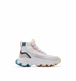 Sorel Women's Kinetic Breakthru Venture Mid Waterproof Shoe - White, Moonstone - Size 5.5