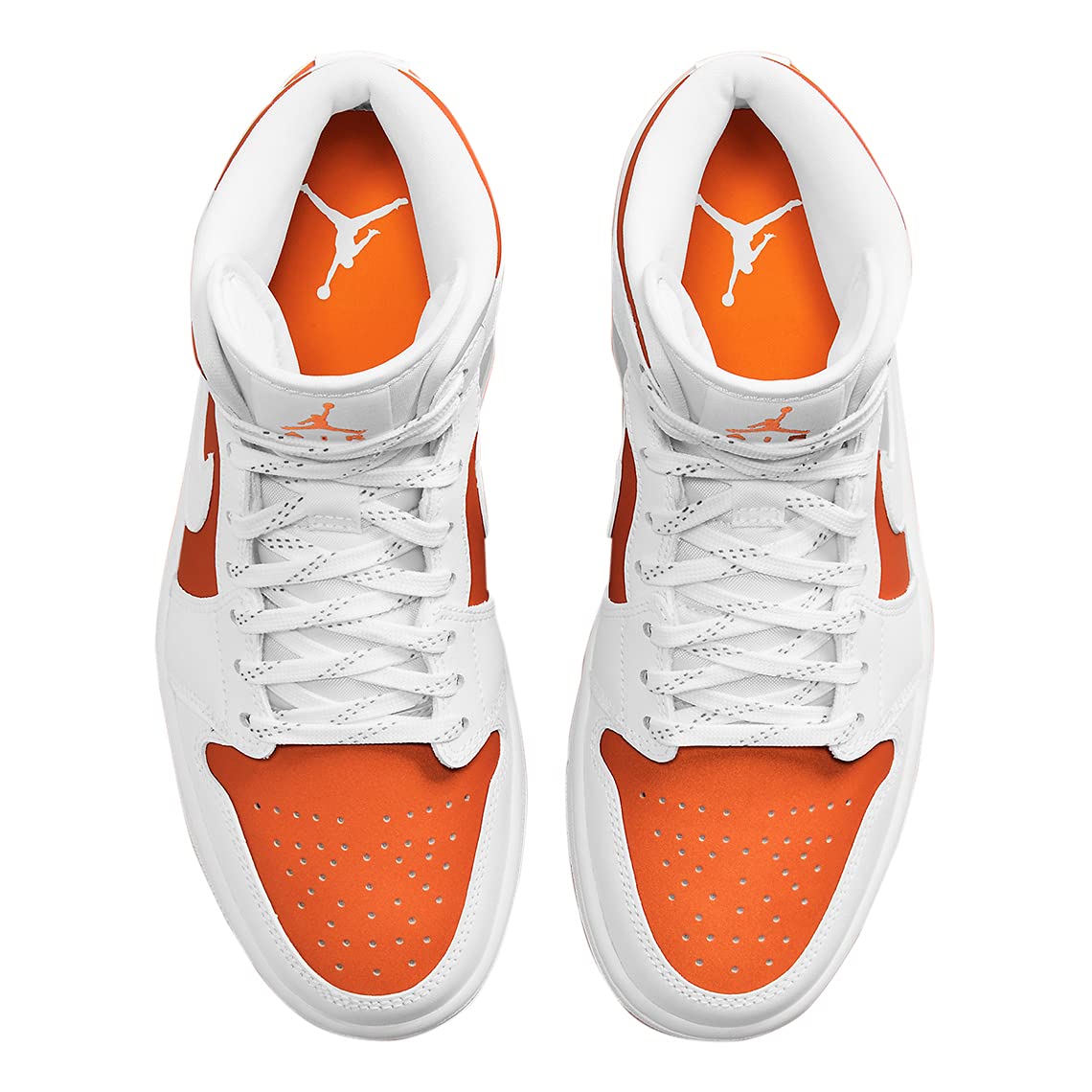 Jordan Womens WMNS Air Jordan 1 Mid SE CZ0774 800 Bright Citrus - Size 8W