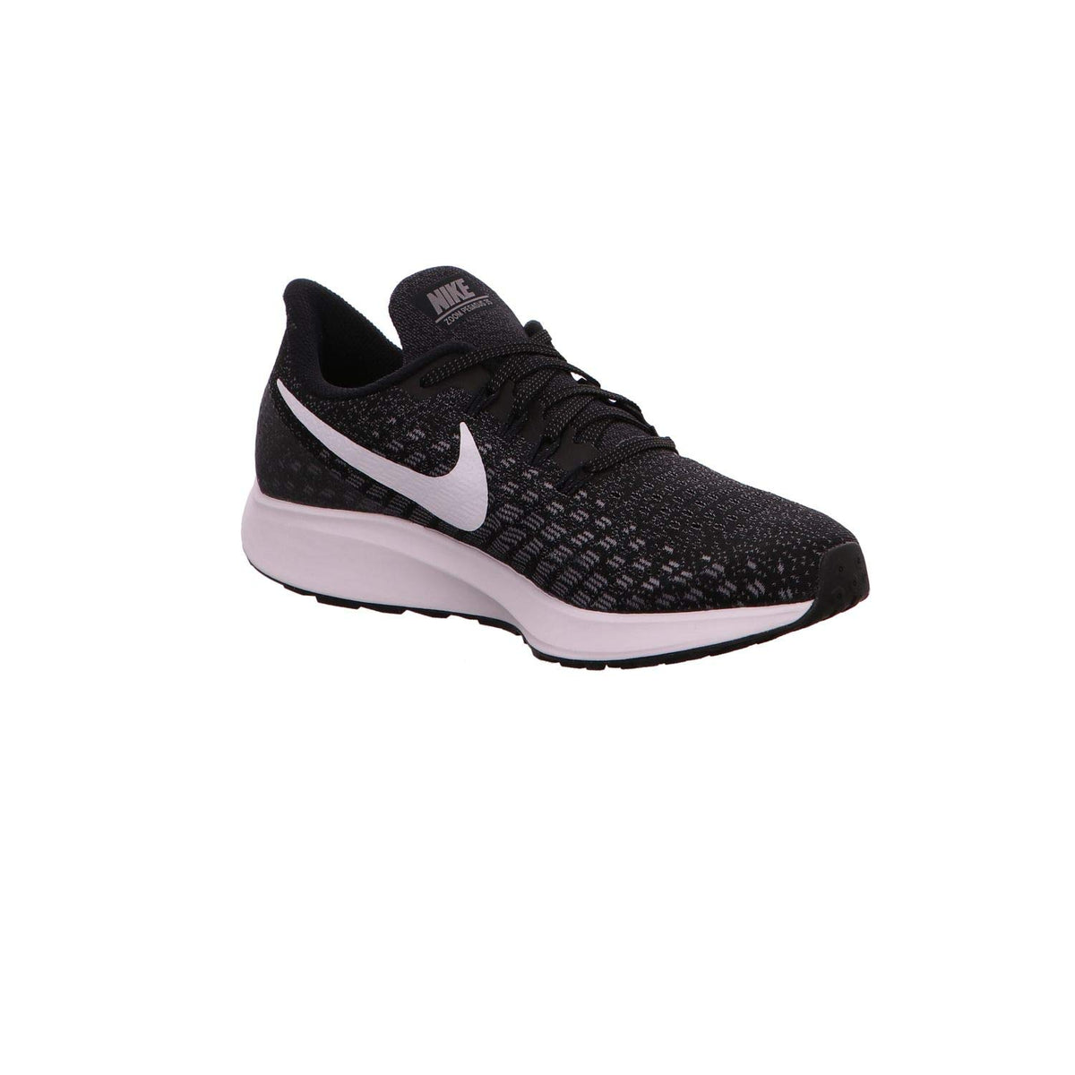 Nike Women's Running Shoes, Black Black White Gunsmoke Oil Grey 001, 4 UK