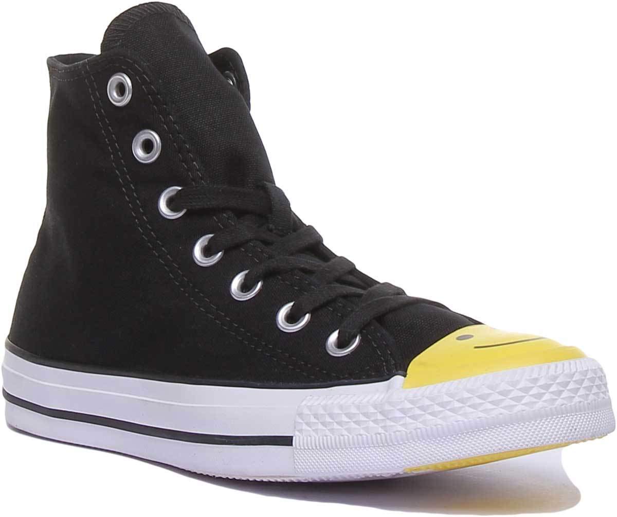Converse 164423C Womens Canvas Trainers in Black (US 6.5, Black)