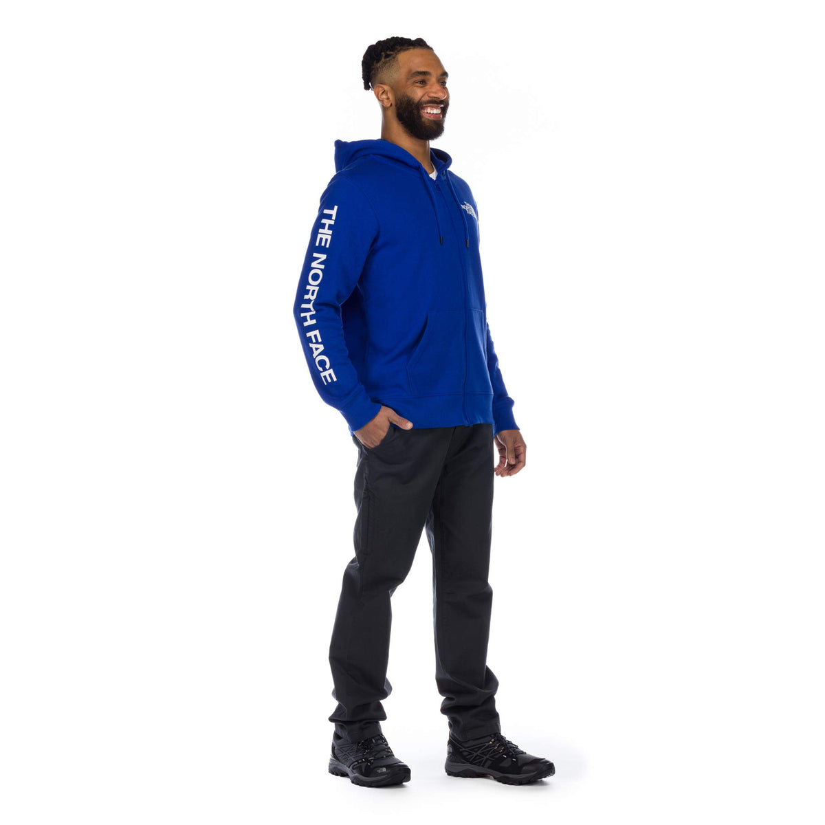 THE NORTH FACE Men's 80/20 Half Dome Full Zip, TNF Blue, X-Large