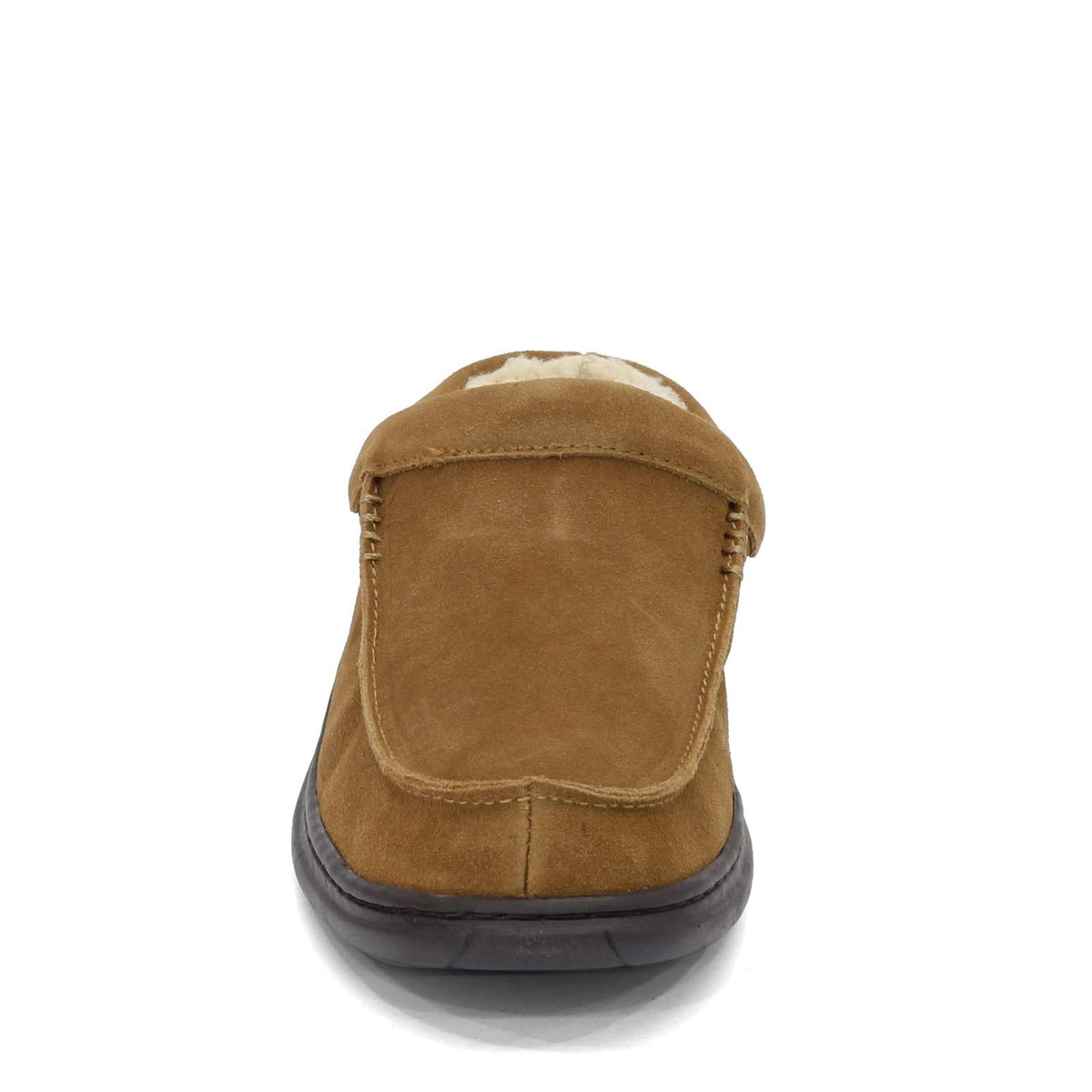 L.B. Evans Men's Edmonton Moc-Toe Slipper,Tan,9 M US