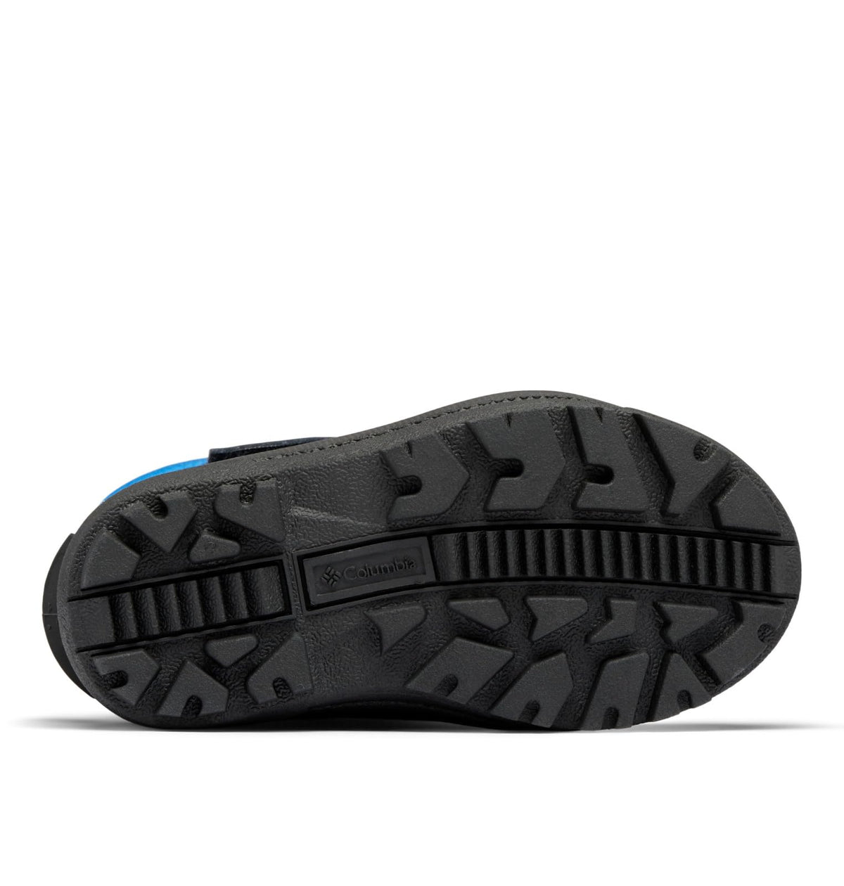 Columbia Youth Unisex Powderbug Plus II Print, Bright Indigo/Bright Orange, 5