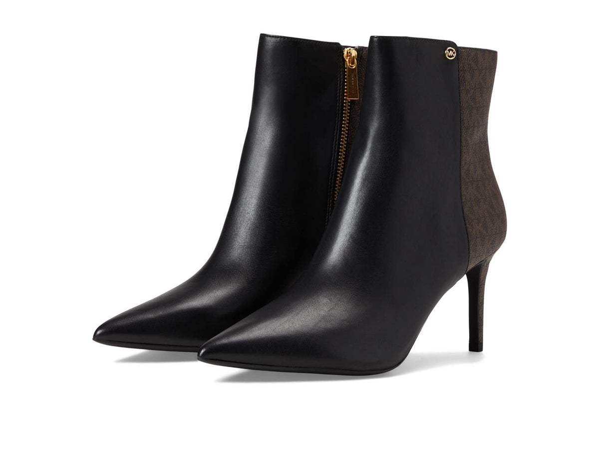 Michael Kors Alina Flex Bootie Black/Brown 9.5 M