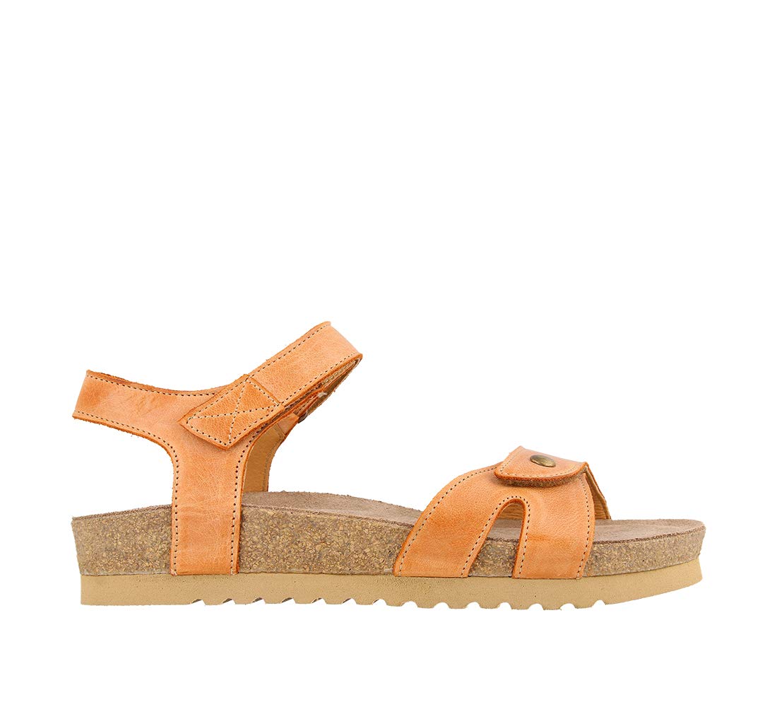 Taos Footwear Women's Luvie Cantaloupe Sandal 9-9.5 M US