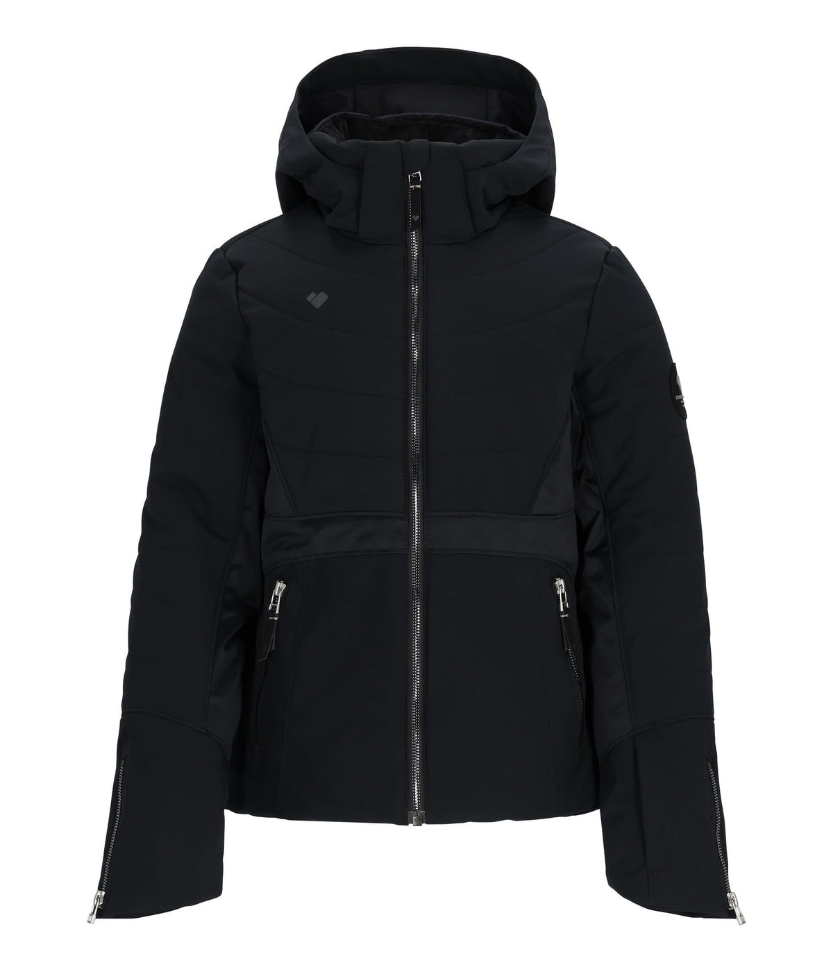 Obermeyer Girl's Rayla Jacket (Big Kids) Black MD (10-12 Big Kid)
