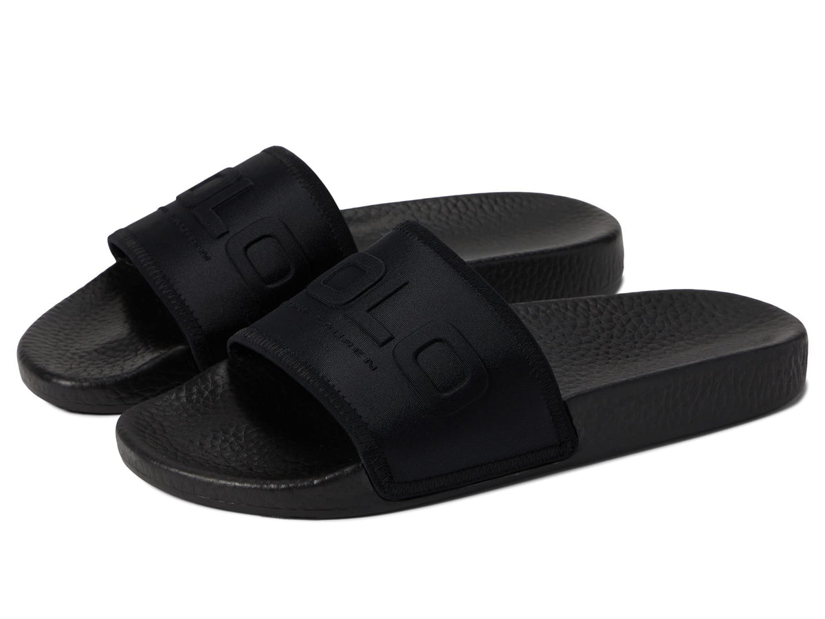 Polo Ralph Lauren men's Signature Pony Slide Sandal 10 Black