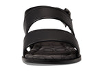 Coach Leather Two Strap Sandal Black 10 D (M)