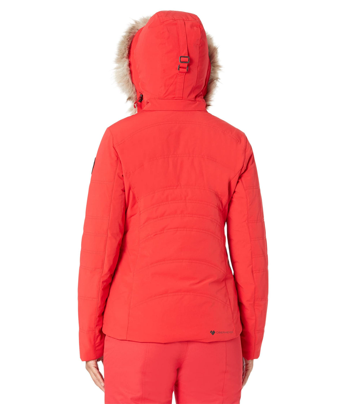 Obermeyer Tuscany Elite Jacket for Women - Fleece Chin Warmer, Interior Windguard, Comfortable and Cozy Winter Jacket Brakelight 2 One Size