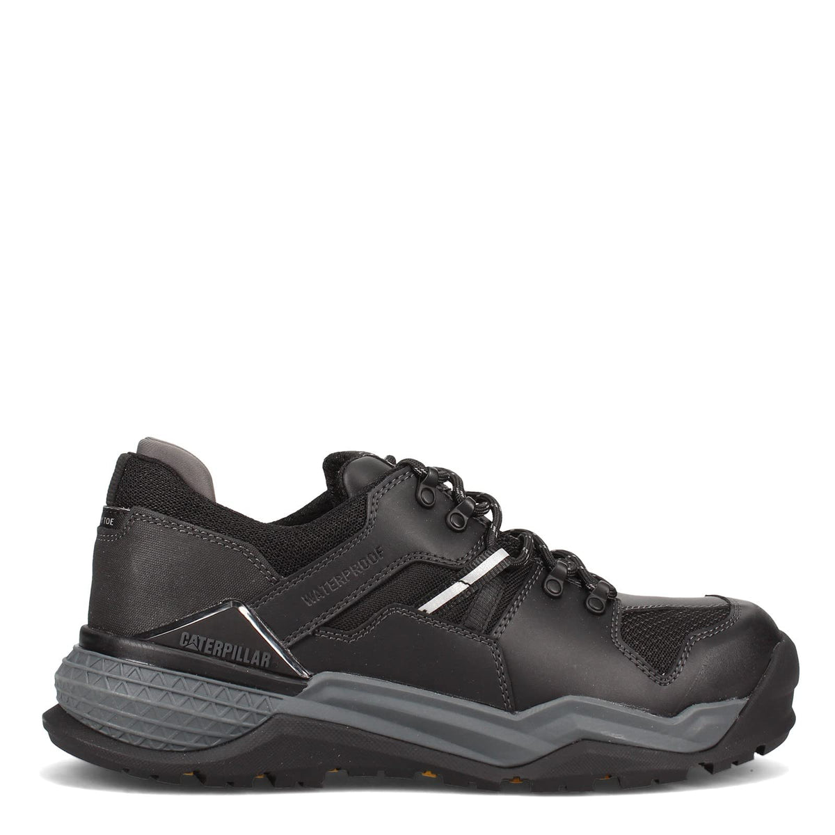 Cat Footwear Men's Provoke LO Waterproof Alloy Toe Construction Shoe, Black, 9