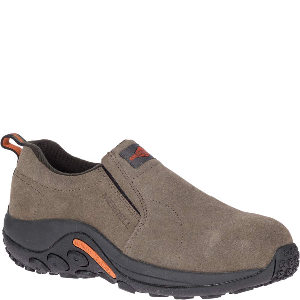 Merrell Men's Alloy Toe Jungle Moc at-Black 9.5 Gunsmoke