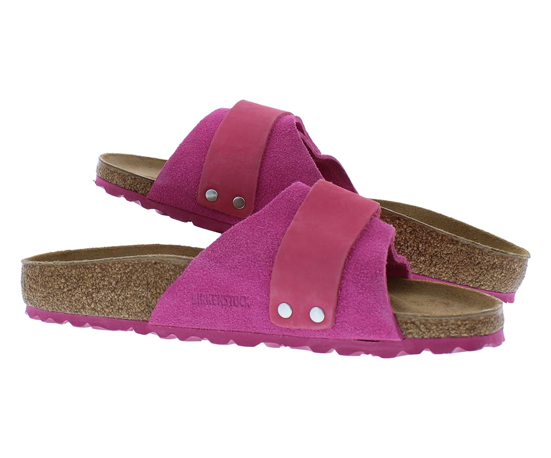 Birkenstock Women's Oita Sandals (Fuchsia Tulip, US Footwear Size System, Adult, Women, Numeric Range, Narrow, 7, 7.5)