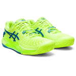 ASICS Gel-Resolution 9 Clay Hazard Green/Reborn Blue 7.5 B (M)