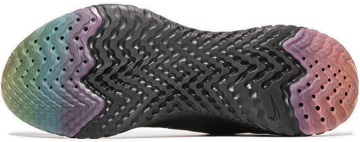 Epic React Flyknit Betrue (Black/Black-Pink Blast,10.5)