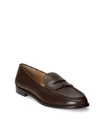 Lauren Ralph Lauren Wynnie Loafer Chestnut Brown 8.5 B (M)