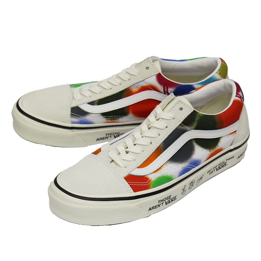 Vans Unisex Old Skool 36 Dx, Anaheim Factory Spray Spots Marshmallow, 5 US Men