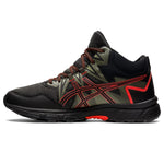 ASICS Men's Gel-Venture 8 Mid Top Running Shoes, 8.5, Black/Cherry Tomato