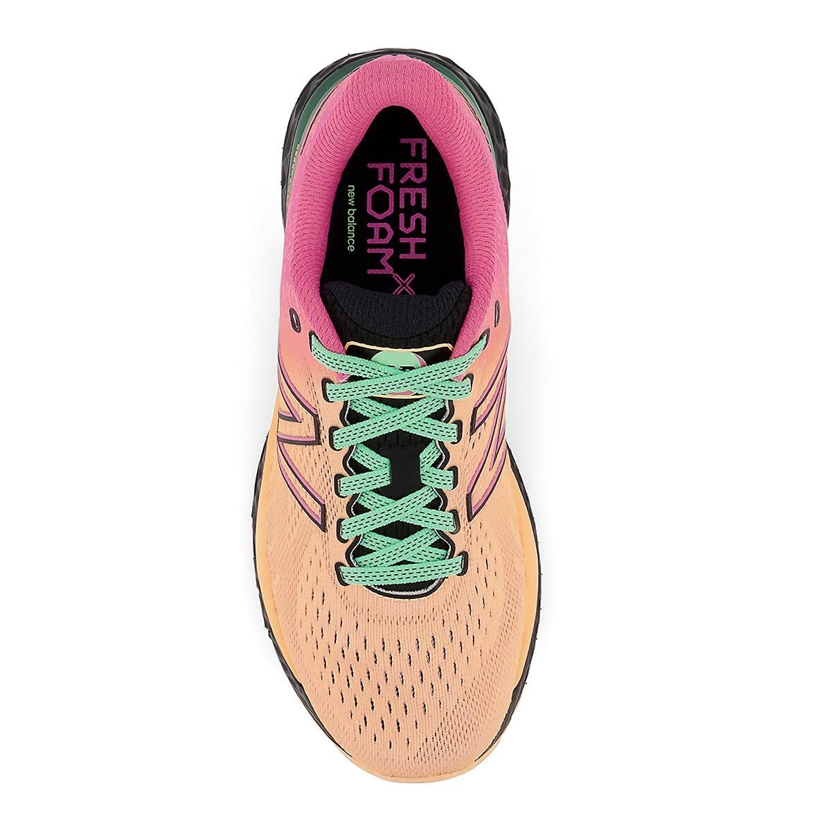 New Balance Women's Fresh Foam 880 V11 Running Shoe 9.5 Light Mango/Sporty Pink