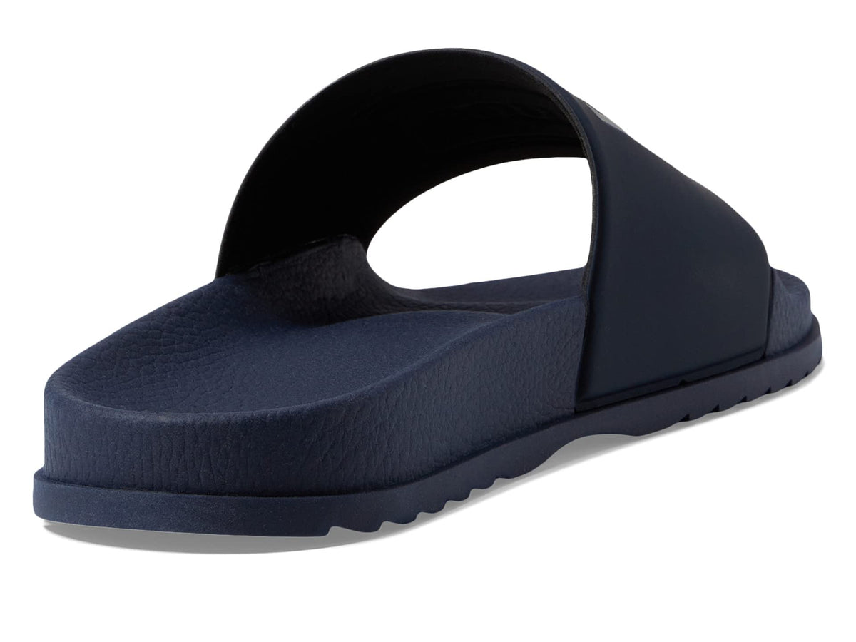 Hugo Boss Match It Square Logo Slide Sandals Grey Blue EU 46 (US Men's 13) D (M)