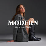 Frye Carson Piping Tall Boots for Women Made from Antiqued Pull-Up Leather with Western-Style Piping, Inside Zipper Closure, and Low Heel – 15" Shaft Height, Black - 7M