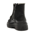 SCHUTZ Women's Amirah Boots, Black/Cristal, 9 Medium US