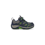 Merrell Trail Chaser Hiking Sneaker, Navy/Green, 1 US Unisex Big Kid