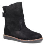 Birkenstock Upsalla Shearling Suede Leather Women (9, Black)