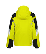 Obermeyer Kids Mach 13 Jacket for Little and Big Kids - Front Zipper Closure With Removable Hood, Cute and Trendy Jacket Electrify MD (10-12 Big Kid) One Size