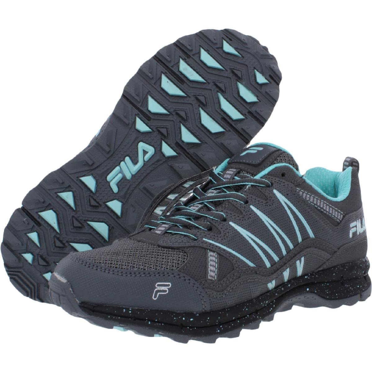 Fila Womens Evergrand TR Fitness Performance Running Shoes Gray 9.5 Medium (B,M)