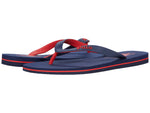 Polo Ralph Lauren Men's Bolt Pony Flip-Flop, Newport NAVY/RL2000 RED PP, 9