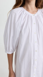 STAUD Women's Vincent Dress X-Small White