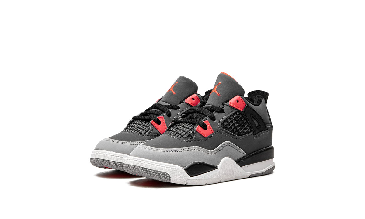 Jordan Toddler Air Jordan 4 TD BQ7670 061 Infared - Size 4C White