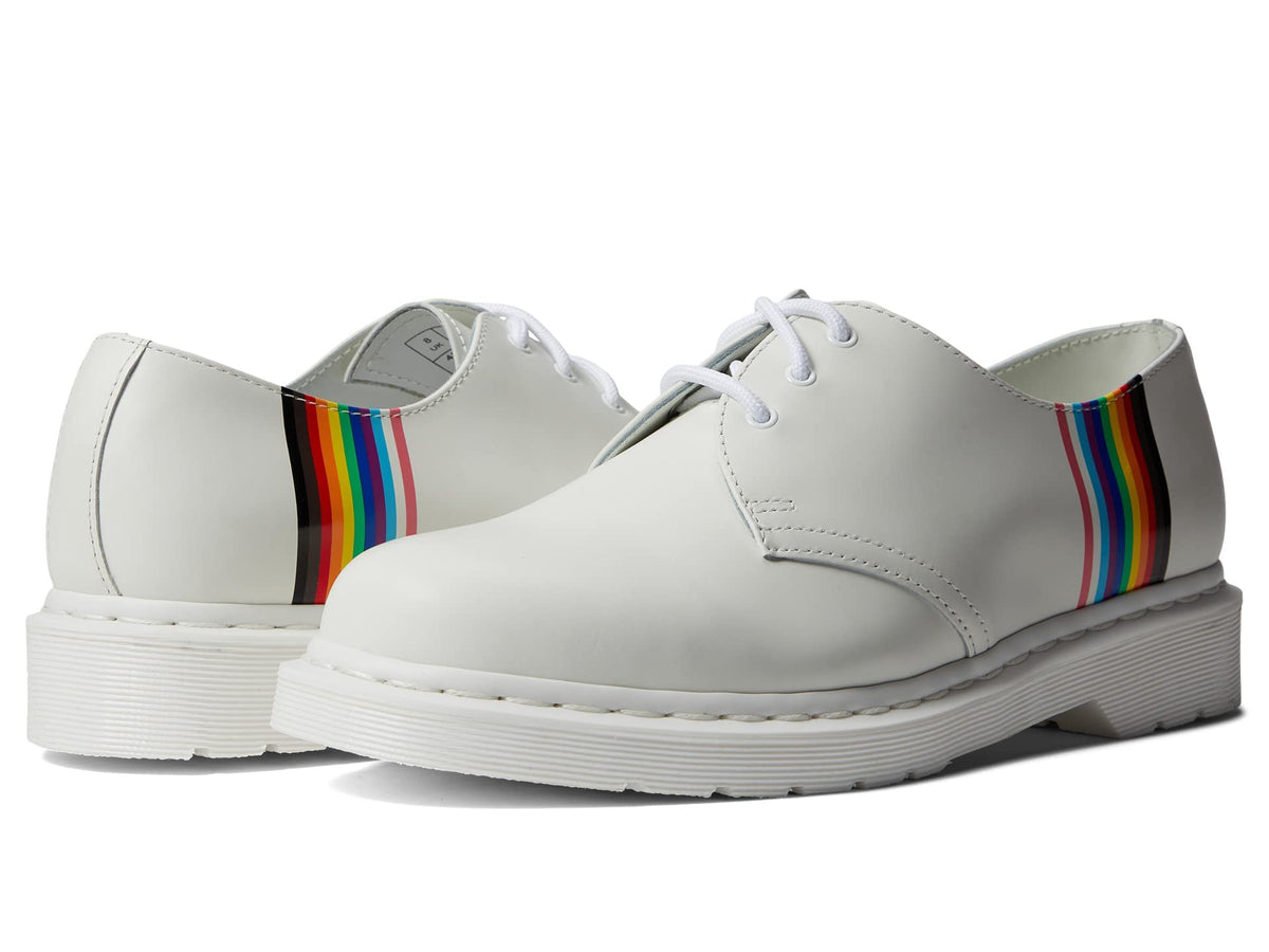Dr. Martens 1461 for Pride White Smooth UK 4 (US Men's 5, Women's 6) Medium