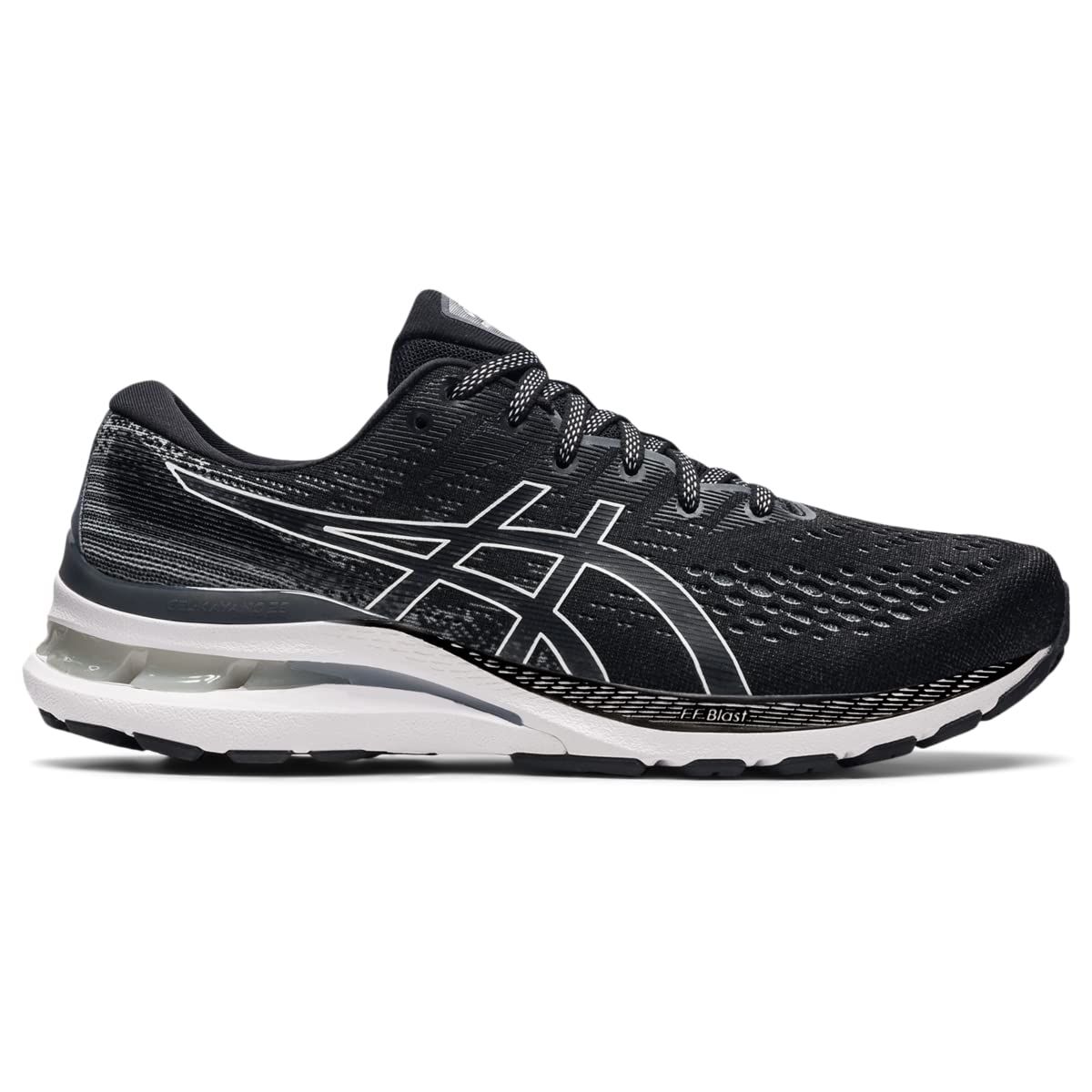 ASICS Gel-Kayano® 28 Black/White 11.5 EE - Wide