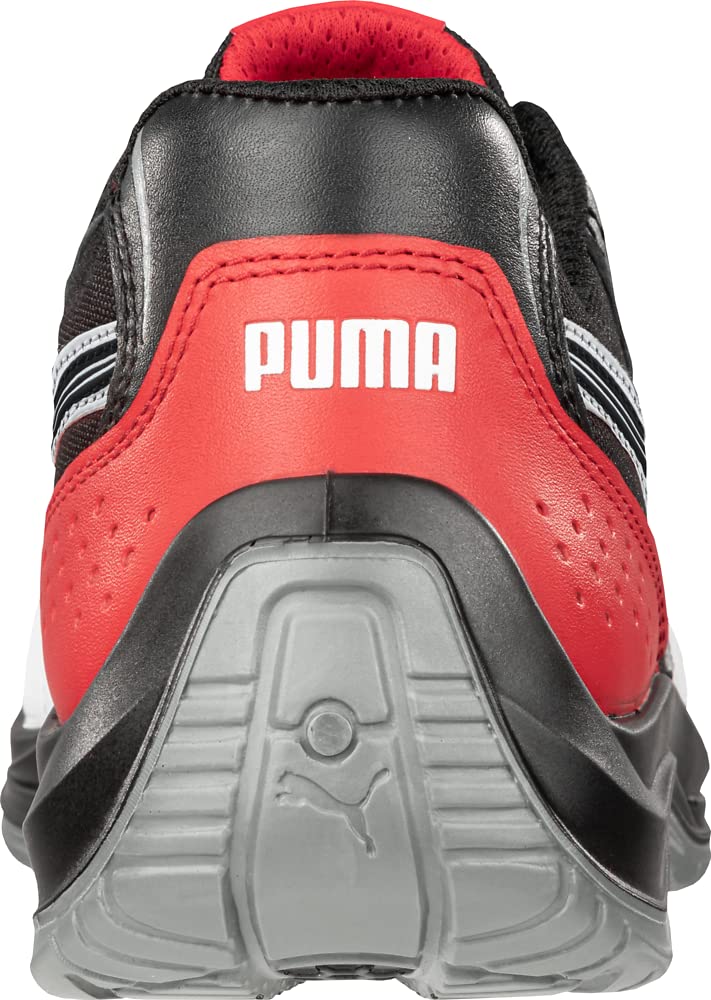 PUMA Men's Touring Black Low Industrial Shoe, 8