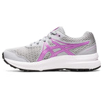 ASICS Girl's Contend 7 GS (Little Kid/Big Kid) Piedmont Grey/Lavender Glow 4.5 Big Kid M