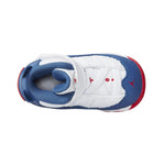 Jordan Baby Boy's 6 Rings (Infant/Toddler) White/True Blue/University Red 6 Toddler M