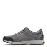 Rockport Men's Chranson Walking Shoe Sneaker, Steel Grey Suede, 12 Wide
