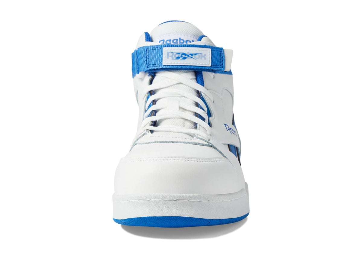 Reebok Men's Rb4194 Bb4500 Work Construction Boot Black 8 White/Blue