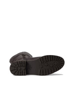 Cole Haan Waterproof Greenwich Tall Boot Dark Coffee Leather/Antique 8.5 B (M)