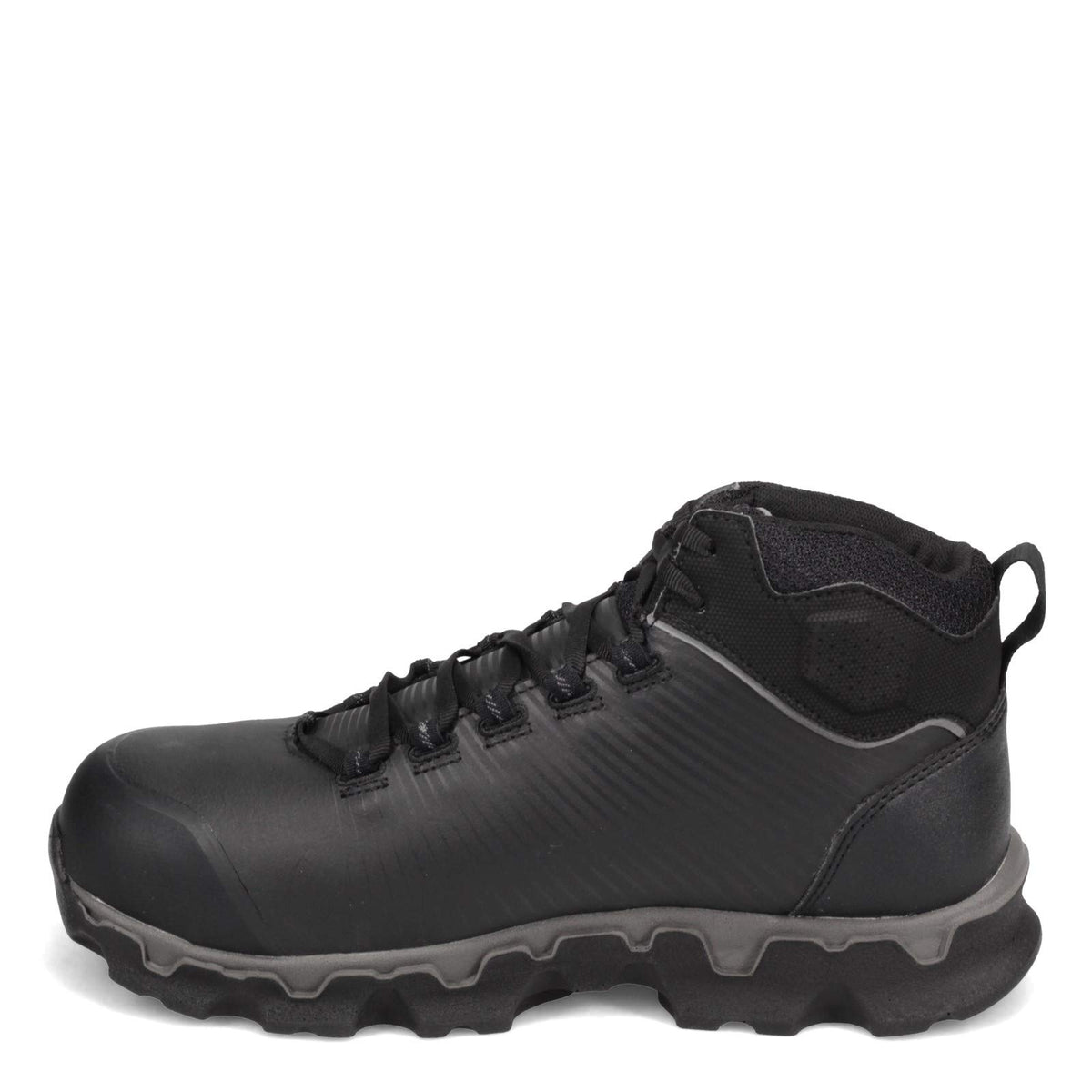 Timberland PRO Men's Powertrain Sport Mid Alloy Toe EH Boot, Black, 10 M US