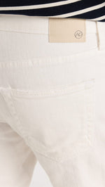 AG Adriano Goldschmied Women's Ex Boyfriend Slim Jeans 27 1 Year Tonal White