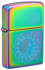 Zippo Sun Design Multi-Color Pocket Lighter
